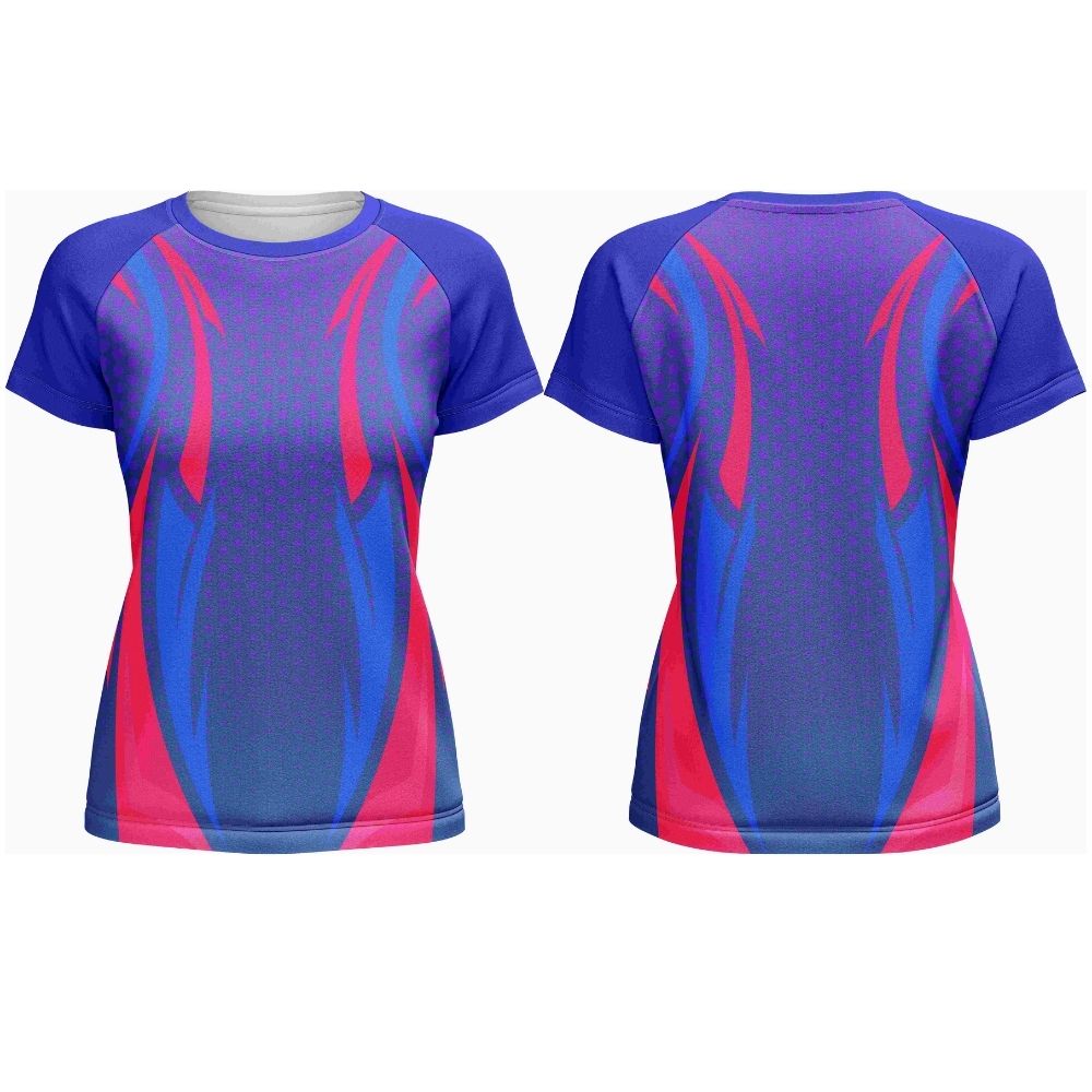 Kids Netball/Hockey Crew Neck Short Sleeve T-Shirt | Raglan Sleeve