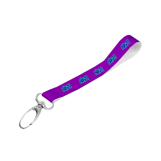 Satin Wrist Phone Strap S/Sided Print with Lobster Clip 25 x 340mm