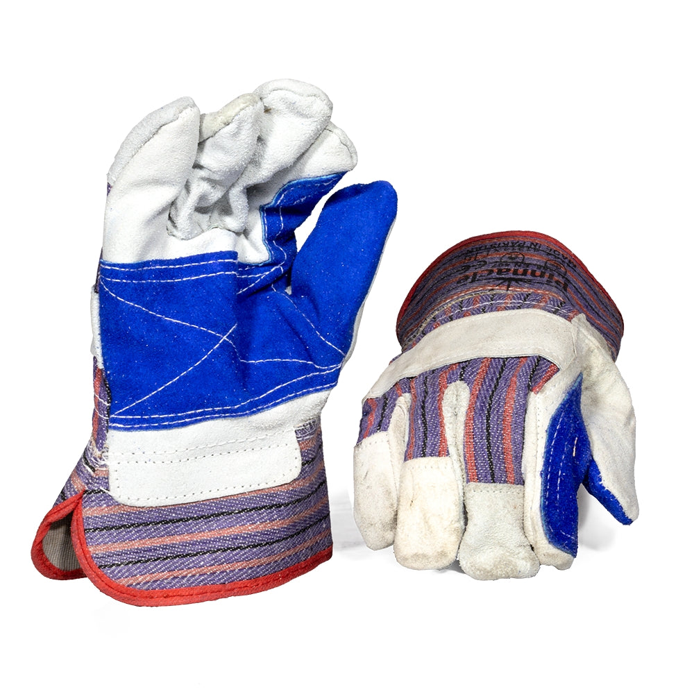 Candy Stripe Rigger Glove Blue Palm – Pack Of 12 Pairs