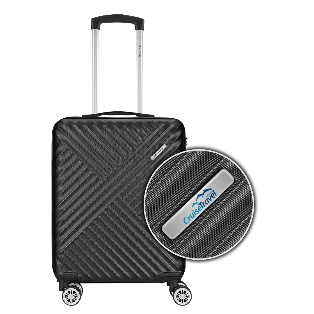 Travelwize Astra ABS 67cm 4-Wheel Spinner Luggage