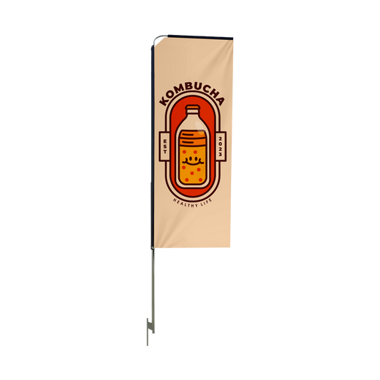 ProMAX Telescopic Banner 2m Double sided, Skin Only