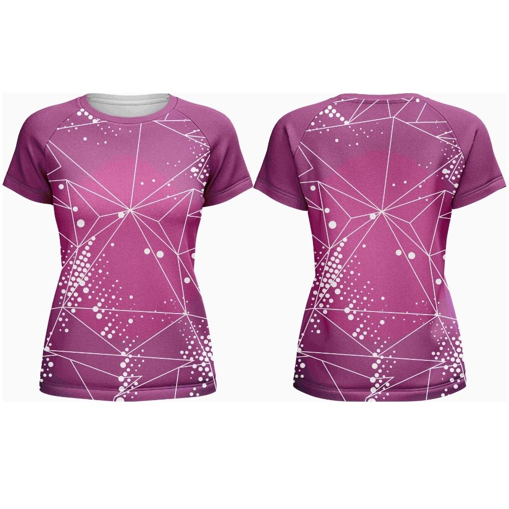 Ladies Netball/Hockey Crew Neck Short Sleeve T-Shirts | Raglan Sleeve