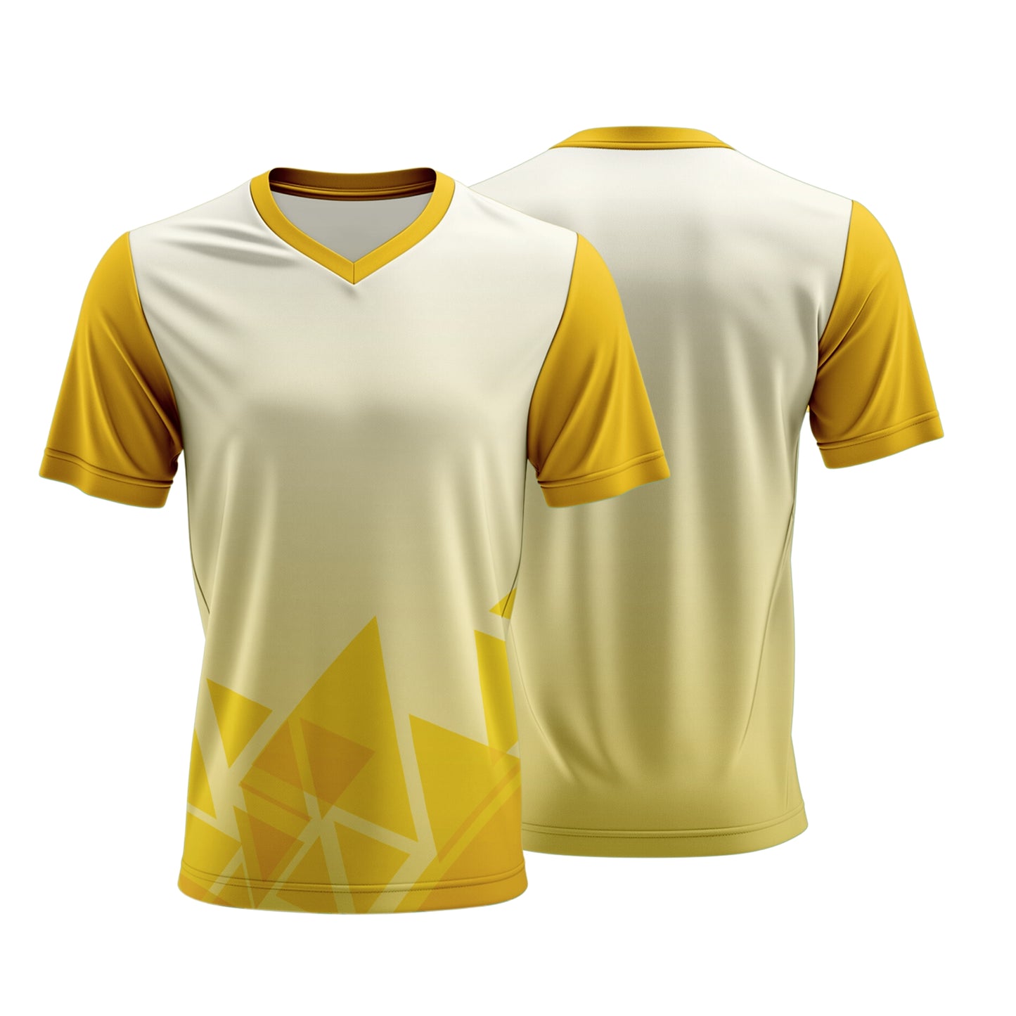 Unisex Dye Sublimated Short Sleeve V-Neck T-Shirt | Birdseye | Corporate Design