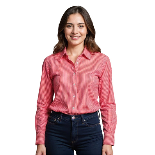 Vertigo Vertical Stripe Blouse Ladies