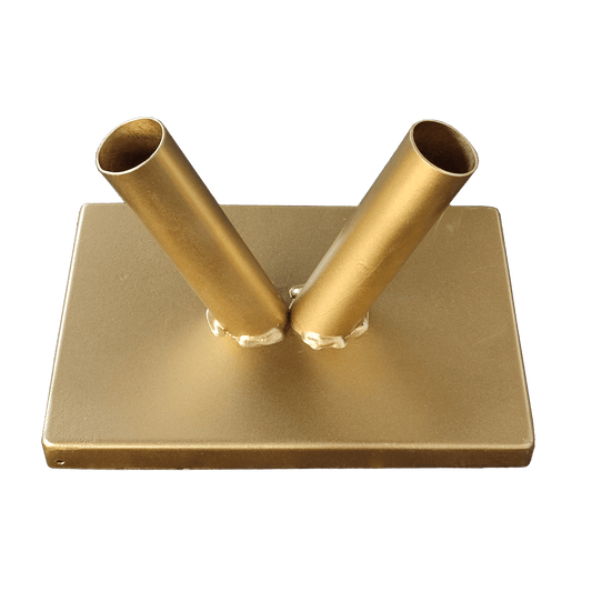 2 Pole Base Only for Indoor Poles(Gold)