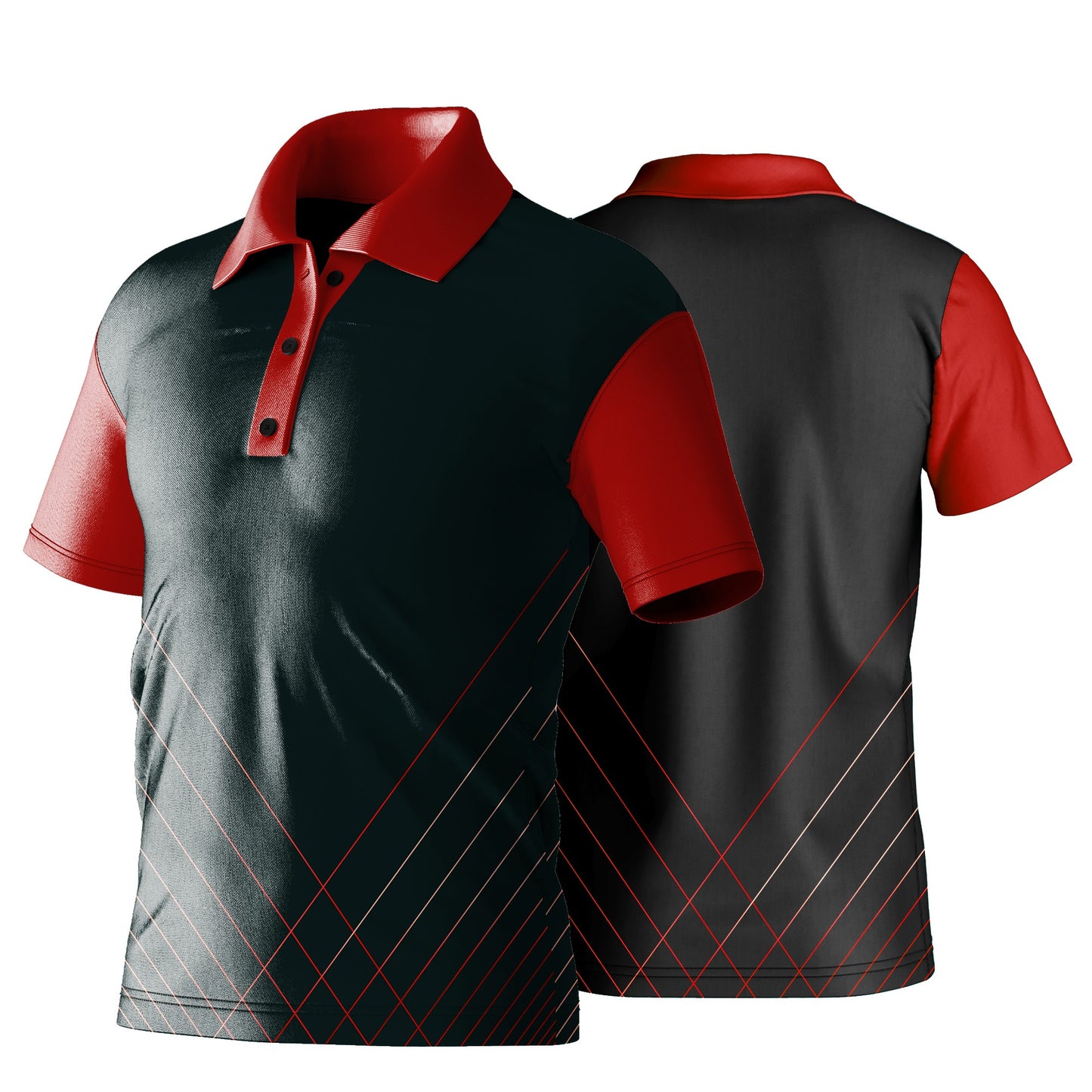 Unisex Golf Shirt | Drop Needle Square | Sport Design