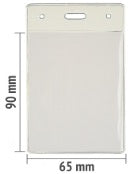 Add On Flexible Clear Pouch 65mm x 90mm