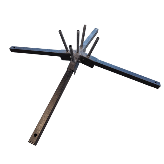 Flag Fountain Cluster Base 5 pole