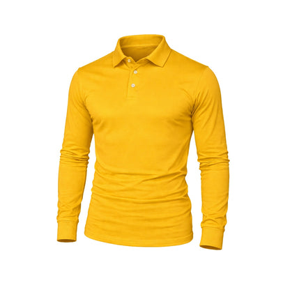 Sea Biscuit Combed Cotton Long Sleeve Golfer