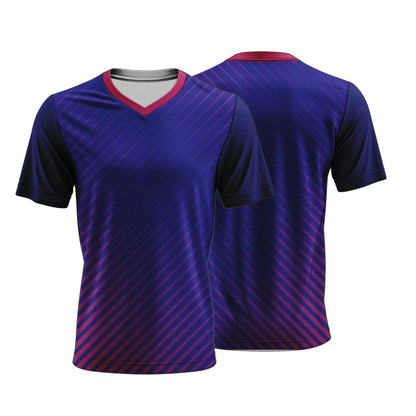 Unisex Short Sleeve V-Neck T-Shirt | Interlock | Sport Design