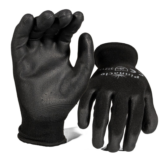 Black PU Palm Coated Glove Size 10 – Pack Of 12 Pairs