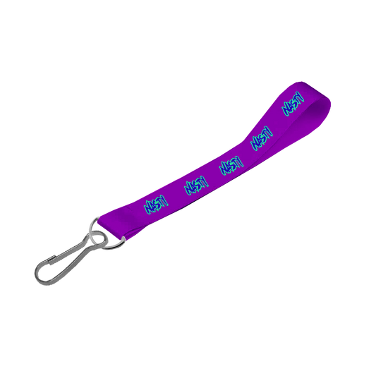 Satin Wrist Phone Strap D/Sided Print with Swivel Hook 20 x 340mm