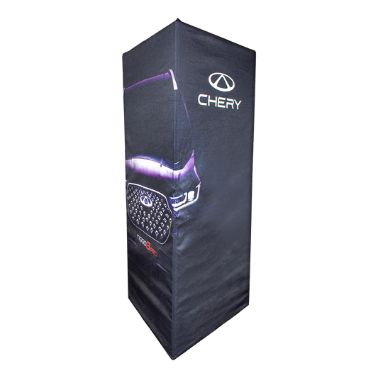 Fabric Tower Triangular 1m x 2m