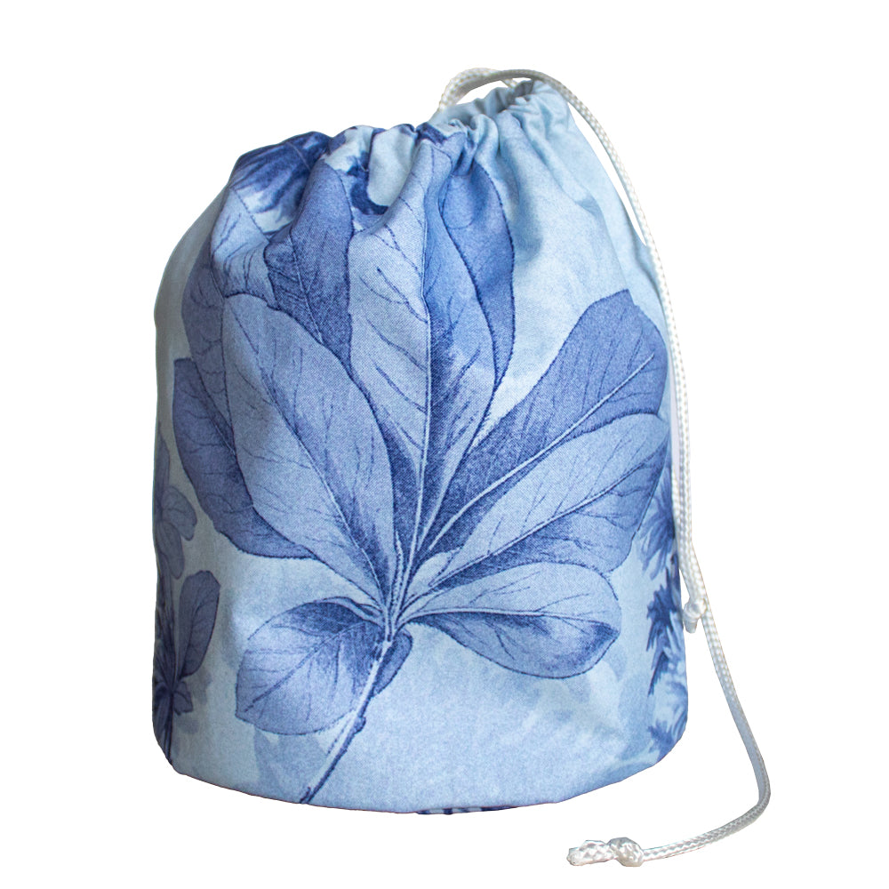 Nice Round Base Cosmetic Bag With Internal Mesh Pockets