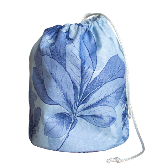 Nice Round Base Cosmetic Bag With Internal Mesh Pockets