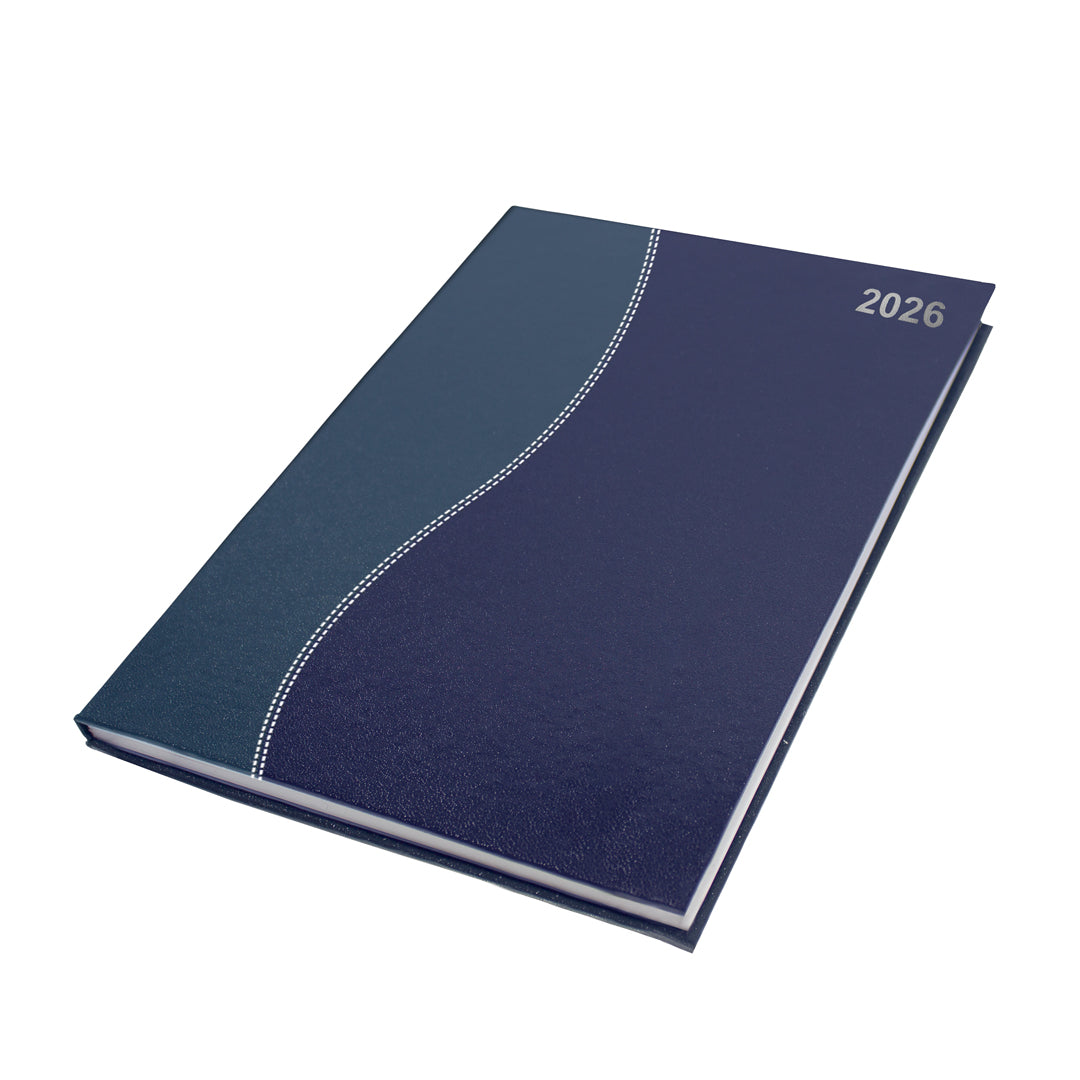 A5 Notello Two-Tone S-Wave Diary (Padded Cover)
