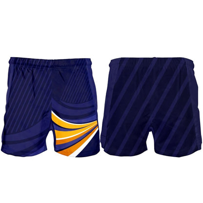 Kids 9 Panel Rugby Shorts