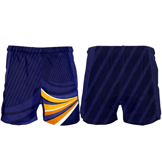 Kids 9 Panel Rugby Shorts