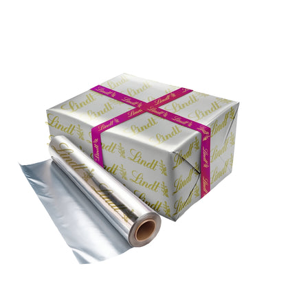 Shimmer Metallic Silver Dynamic Giftwrapping Paper