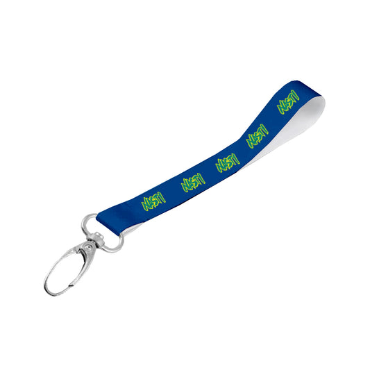 Matte Polyester Wrist Phone Strap S/Sided Print with Lobster Clip 15 x 340mm