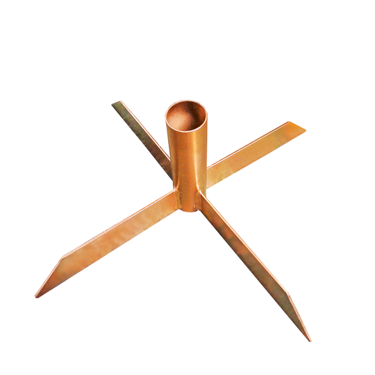 1 Pole Base Only for Indoor Poles(Gold)