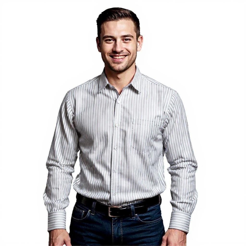 Skye Candy Stripe Lounge Shirt Men’s