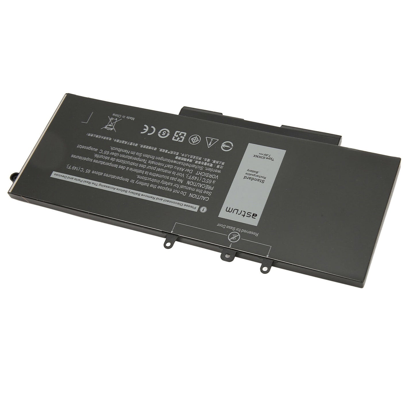 BAT for Dell 5280 11.4V 4100MAH Poly