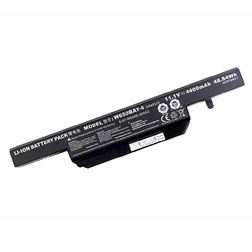 BAT for Mecer W650-3S2P 11.V 4400MAH