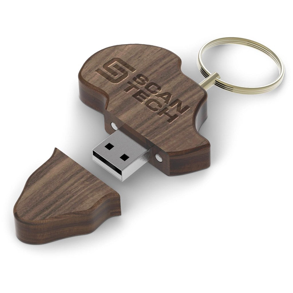 AC 2265  AFRIQUE WOOD 16GB USB 2