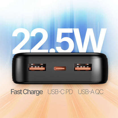 Power Bank Dual USB Fast Charging PD20W QC3.022.5W 30000mAh - PB365