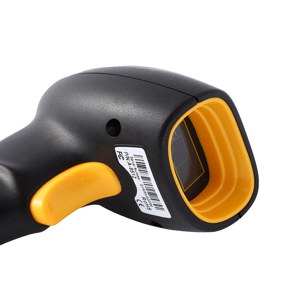 BS220 2D Laser Barcode Scanner Handheld Wired &amp; Wireless with Stand