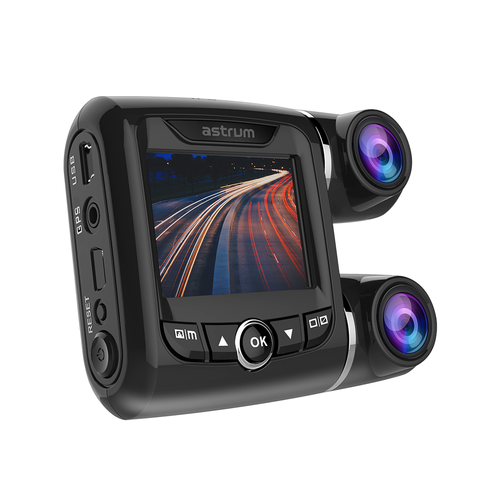 CD200 CAR DVR Dual CAM 1080P GPS APP DIS