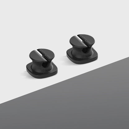 CO060 Mini Cable Organizer Clips – 4 Piece Set for Cable Management - Black