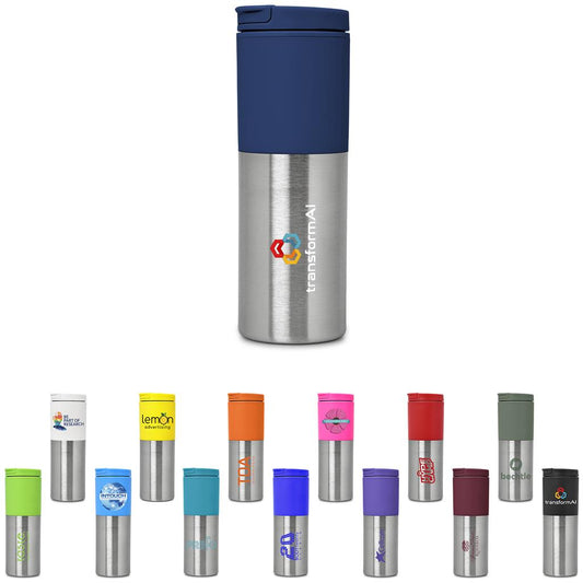 Kooshty Typhoon Stainless Steel & Plastic Double-Wall Tumbler - 450ml