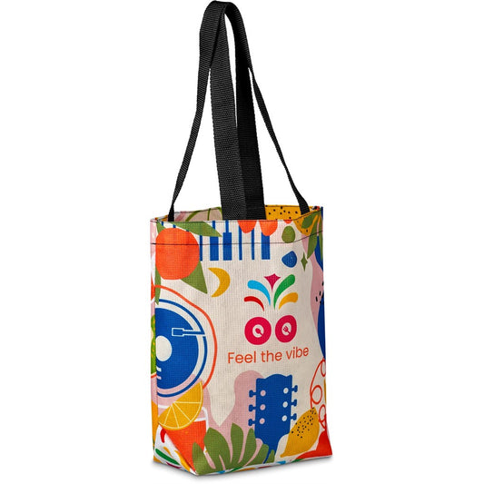 Pre-Production Sample Hoppla Bayside Recycled PET Stitch-Bond Shopper