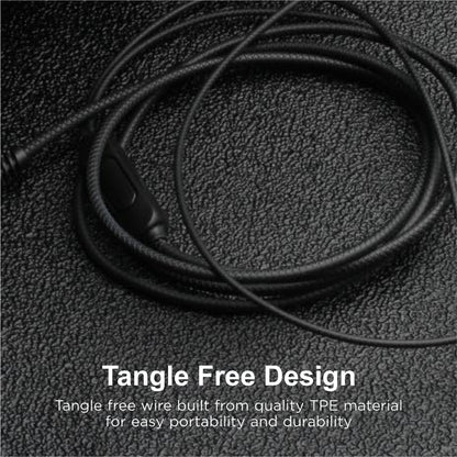 EB160 Electro Painted Stereo Earphones with Mic