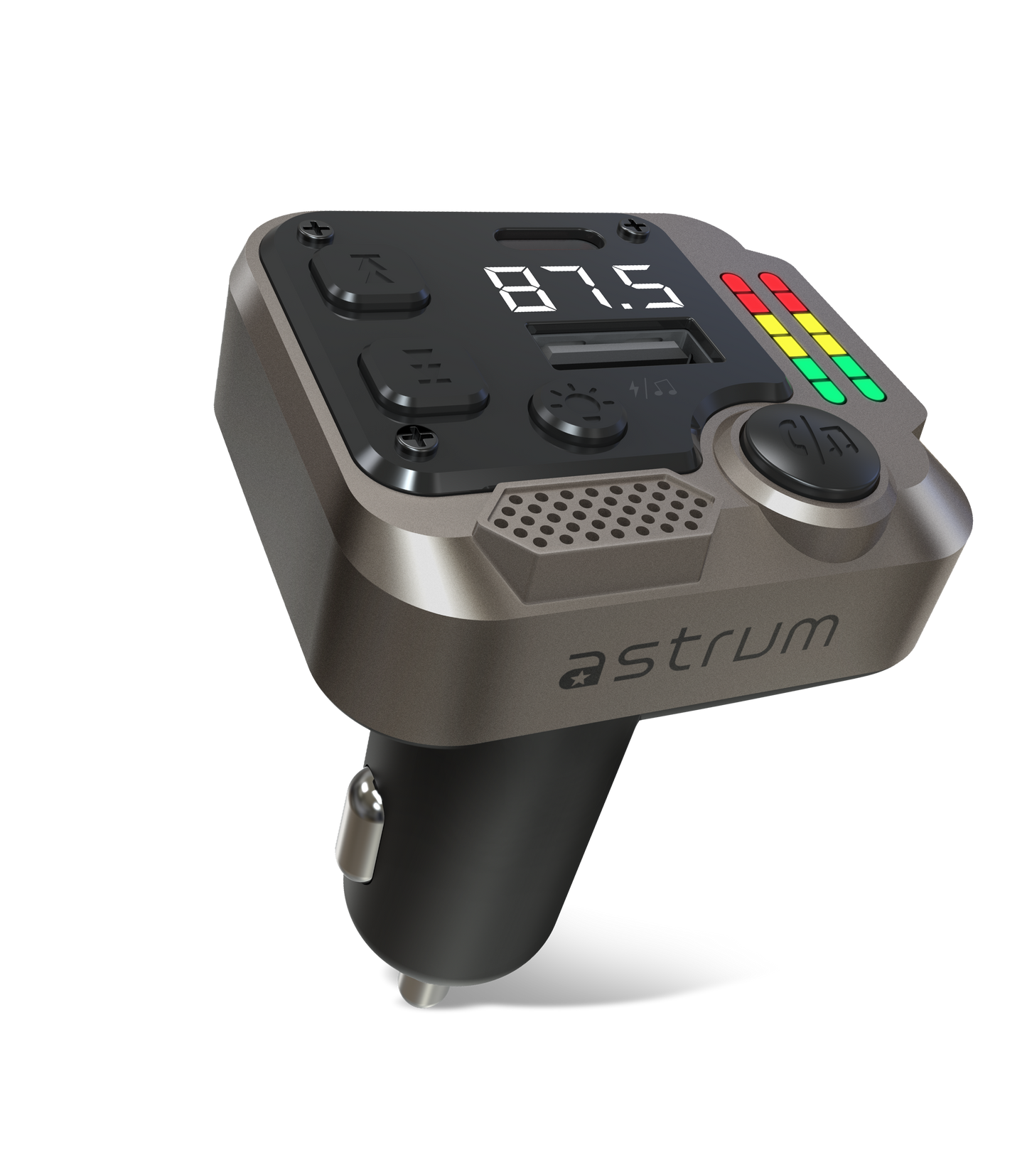 Car FM Transmitter PD30W Fast charge USB-C BT V5.3 - FM430