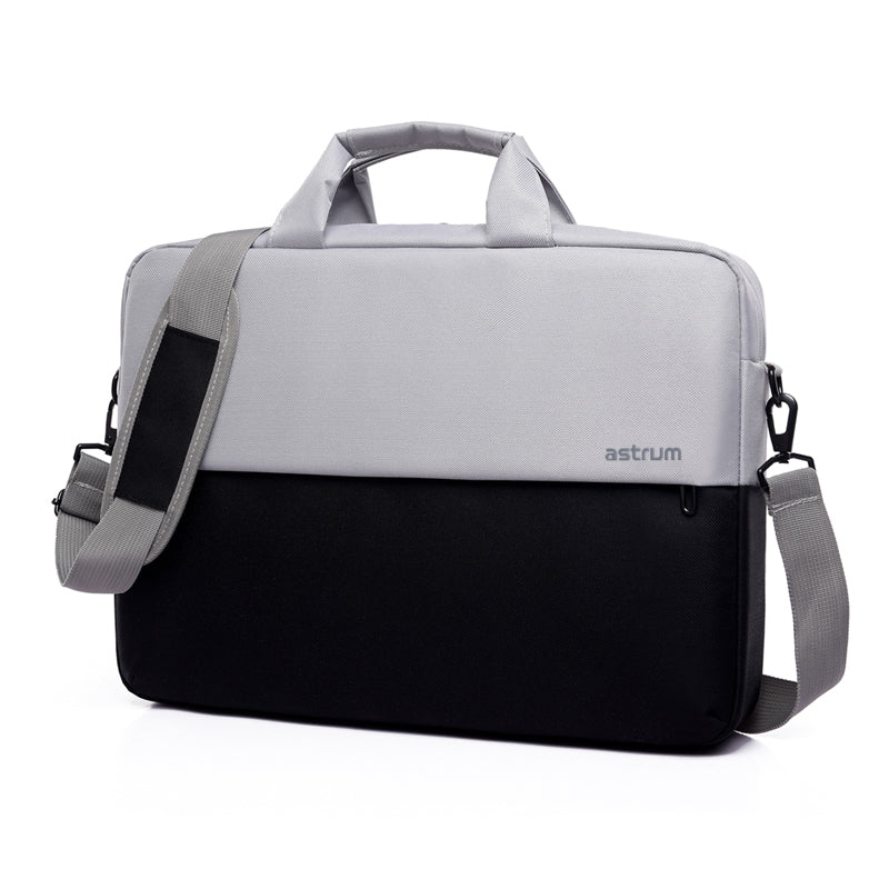 Sling Bag 15" Dual-Color with Multiple Pockets Black/Grey - LB110