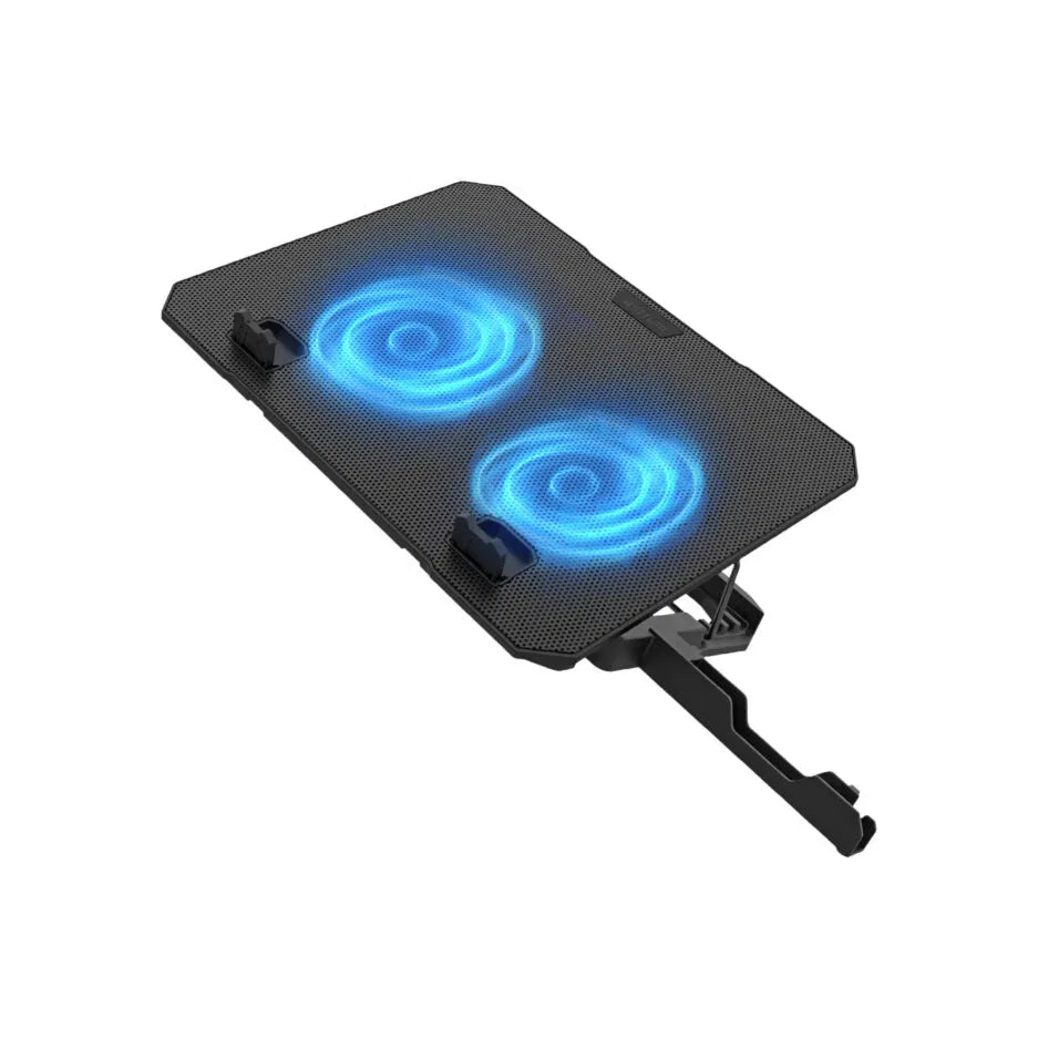Laptop Cooling Pad l 15.6″ l 2 x 120mm Fan l Led l 4 Level –LCP152