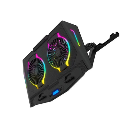 Laptop Cooling Pad 17.0″ 2 x 120mm Fan RGB 6 Level – LCP172