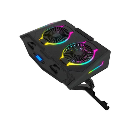 Laptop Cooling Pad 17.0″ 2 x 120mm Fan RGB 6 Level – LCP172