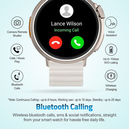 MT31 Smart Watch 1.52" HD IP67 with Call Sports HR BP Body Temp