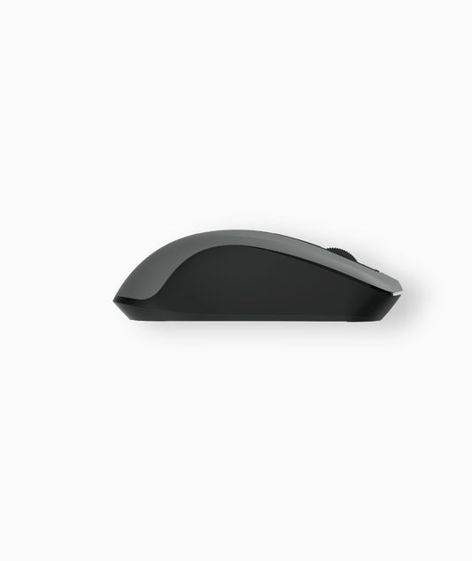 USB Wired Optical Mouse-3 buttons,1200 DPI, Plug & Play - MU120 - Black, Grey