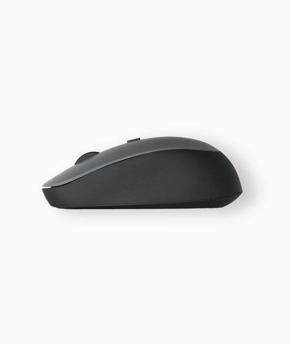 Wireless Optical Mouse -2.4GHz,1600DPI,4 Buttons, Silent Click - MW210 - Black