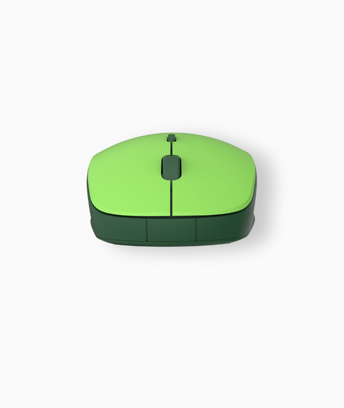 Wireless Optical Mouse -2.4GHz,1600DPI,4 Buttons, Silent Click - MW210 - Green