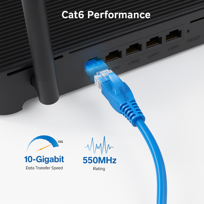 NT265  Cat6 Ethernet Network Patch 5.0m Cable