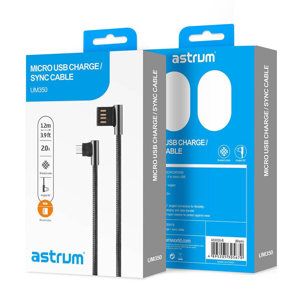 UD350 USB 2.0 to Micro USB Charge &amp; Sync Cable -