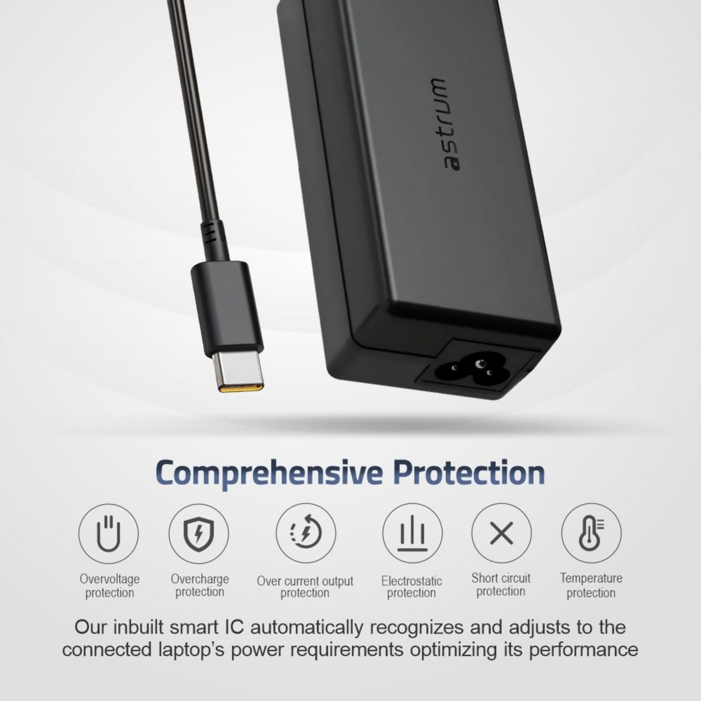 CL770 Universal USB-C Charger for Laptops / Mobile 130W 20V 6.75A