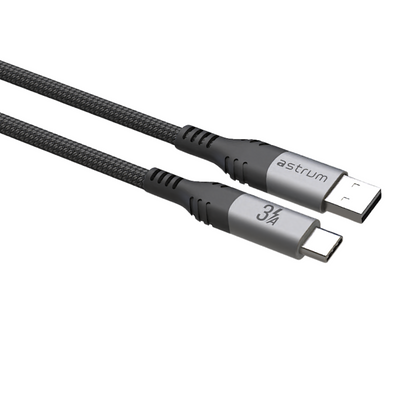 VMAC20 Cable USB A- C M-M 2.0M Braid GR