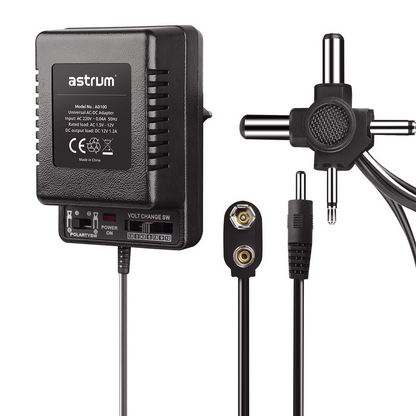 AD100 AC-DC,3-12V 1000MA 6P UNI Adap BLK
